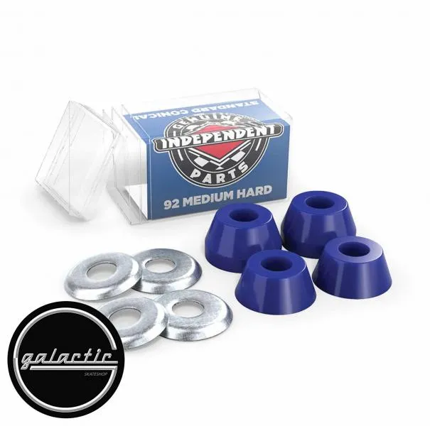 Independent Conical Cushions Medium Hard 92a Blue Bushings