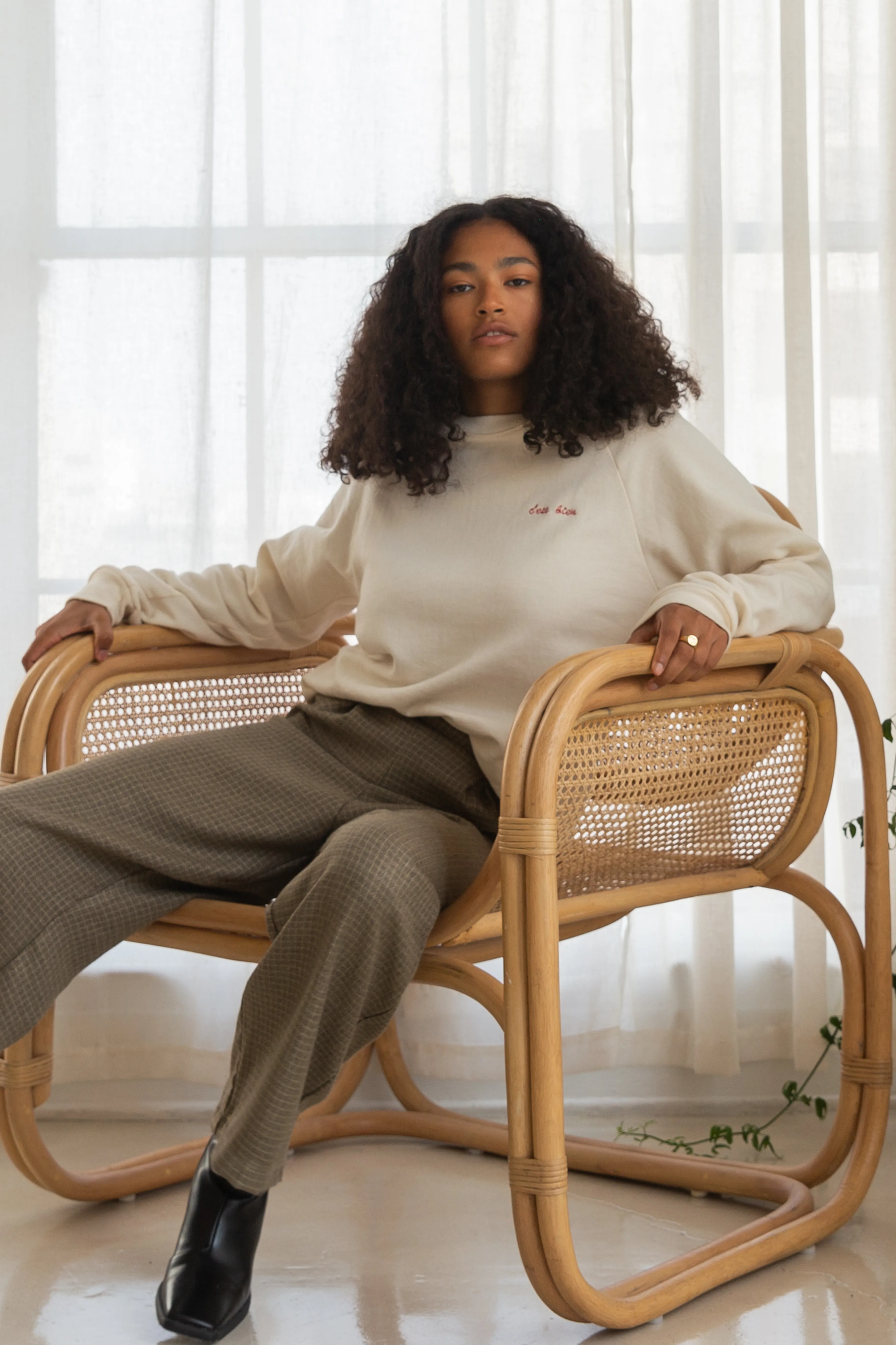 It Is Well Organic Cotton Sweatshirt