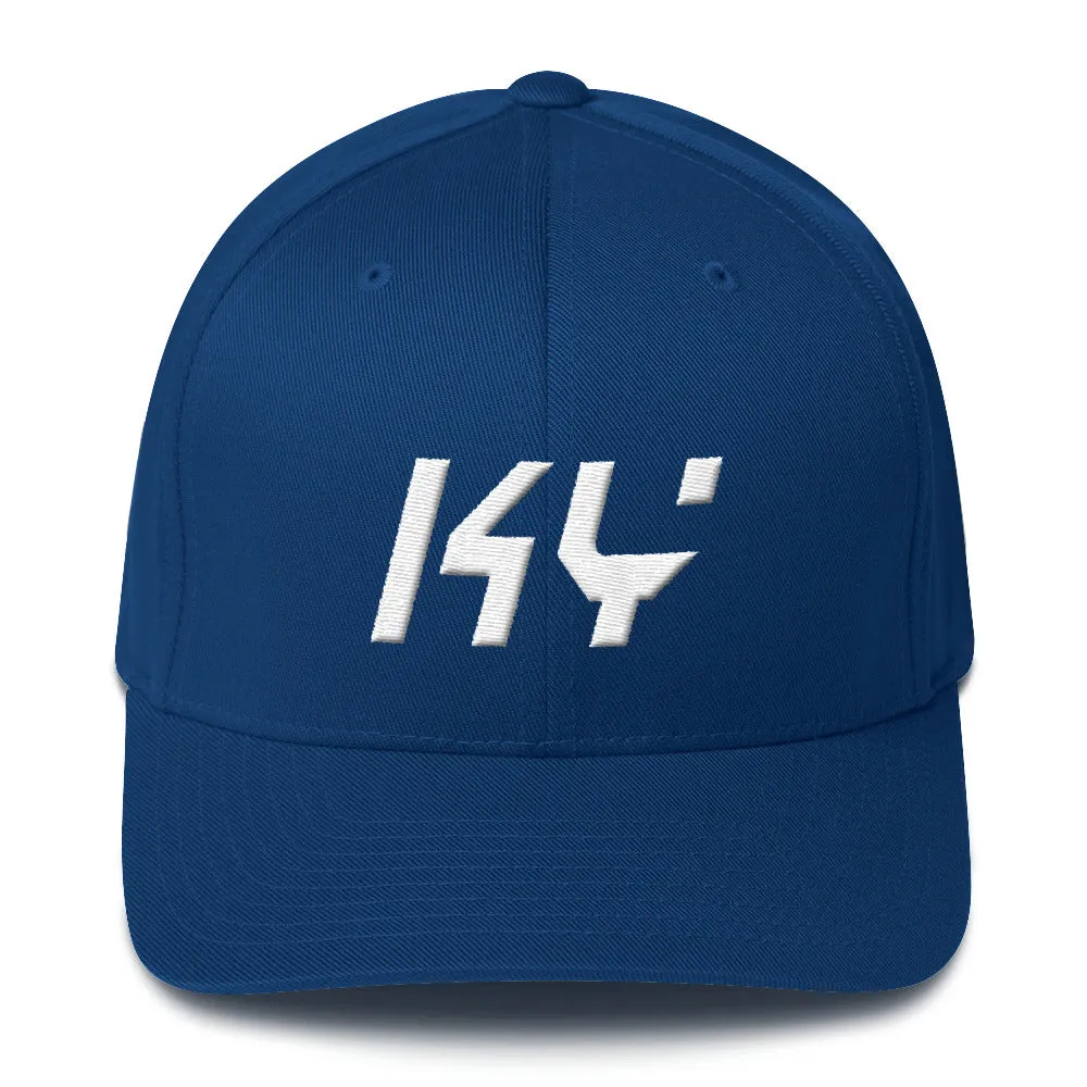 Kentucky - Structured Twill Cap - White Embroidery - KY - Many Hat Color Options Available