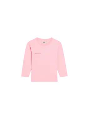 Kids' 365 Long Sleeve T-shirt—sakura pink