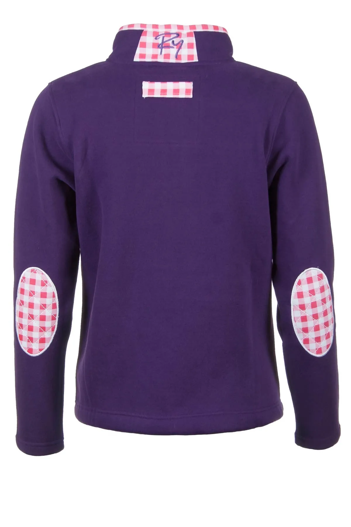 Ladies Button Neck Sweatshirt