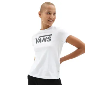 Ladies Vans T Shirt White Off The wall Cotton