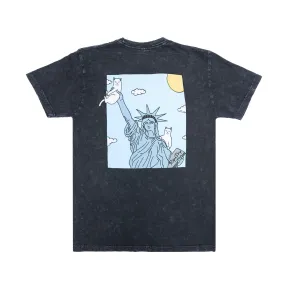 Liberty Tee (Black Mineral Wash)