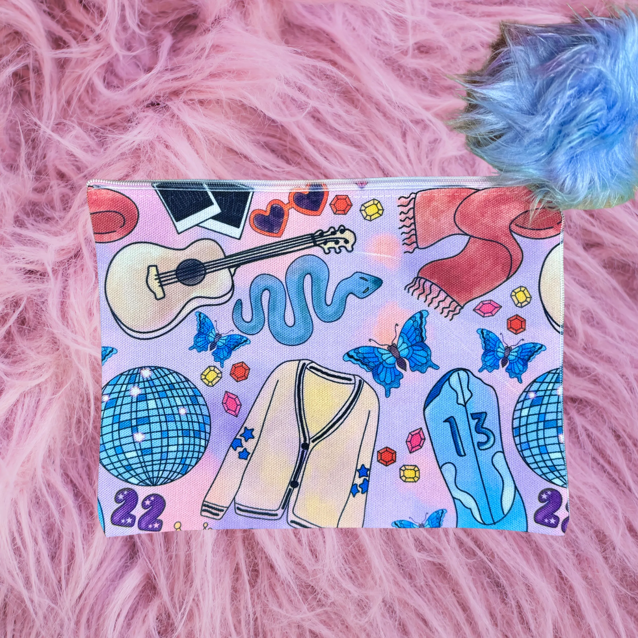 Lover Canvas Makeup Bag