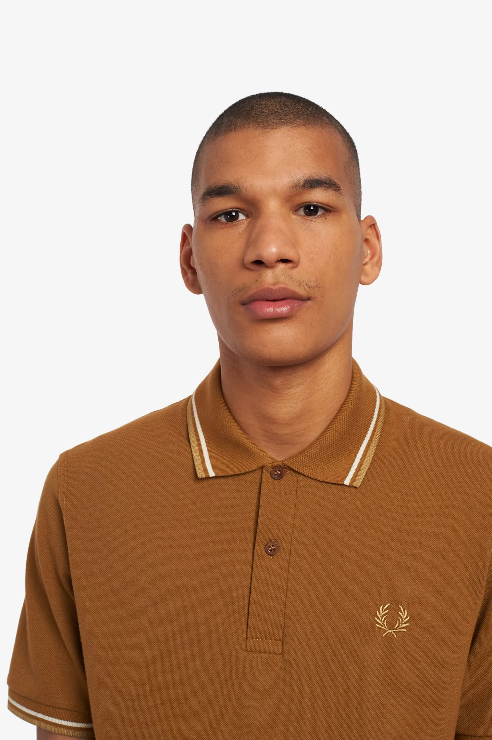 M12 TWIN TIPPED FRED PERRY SHIRT