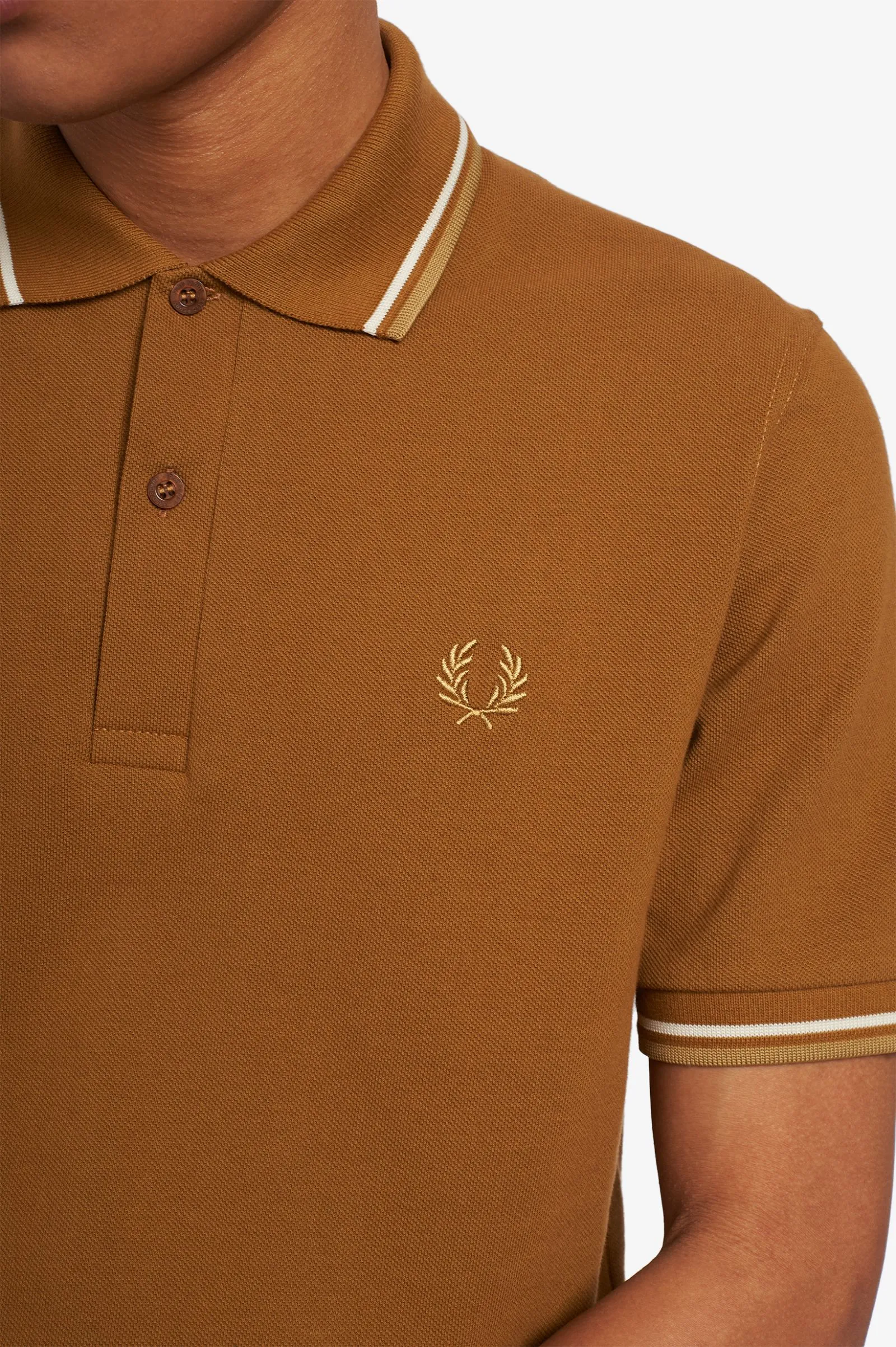 M12 TWIN TIPPED FRED PERRY SHIRT