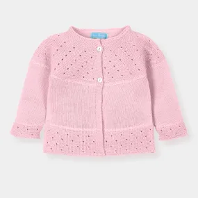 Mac Ilusion Pink Knitted Cardigan