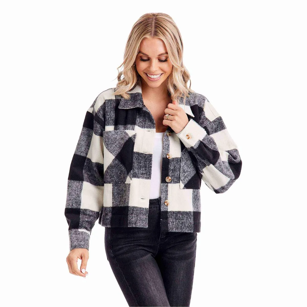 Maverick Plaid Jacket BK-S