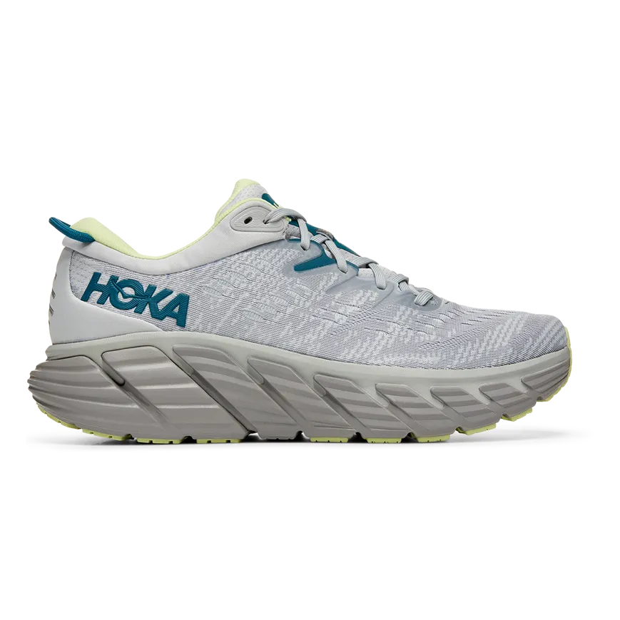 Men's Hoka One One Gaviota 4, Harbor Mist/ Butterfly, 11 2E Wide