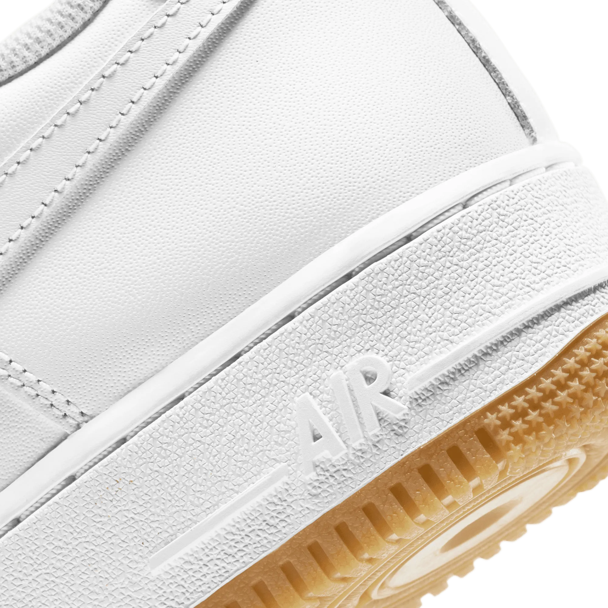 Men's Nike Air Force 1 '07 - White/White/Gum Light Brown