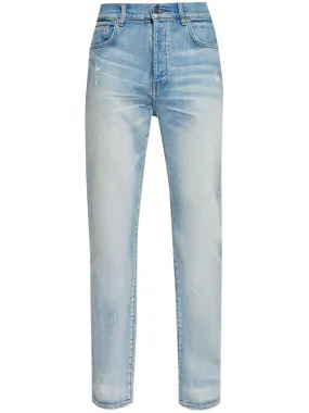 MID-RISE SLIM-CUT JEANS