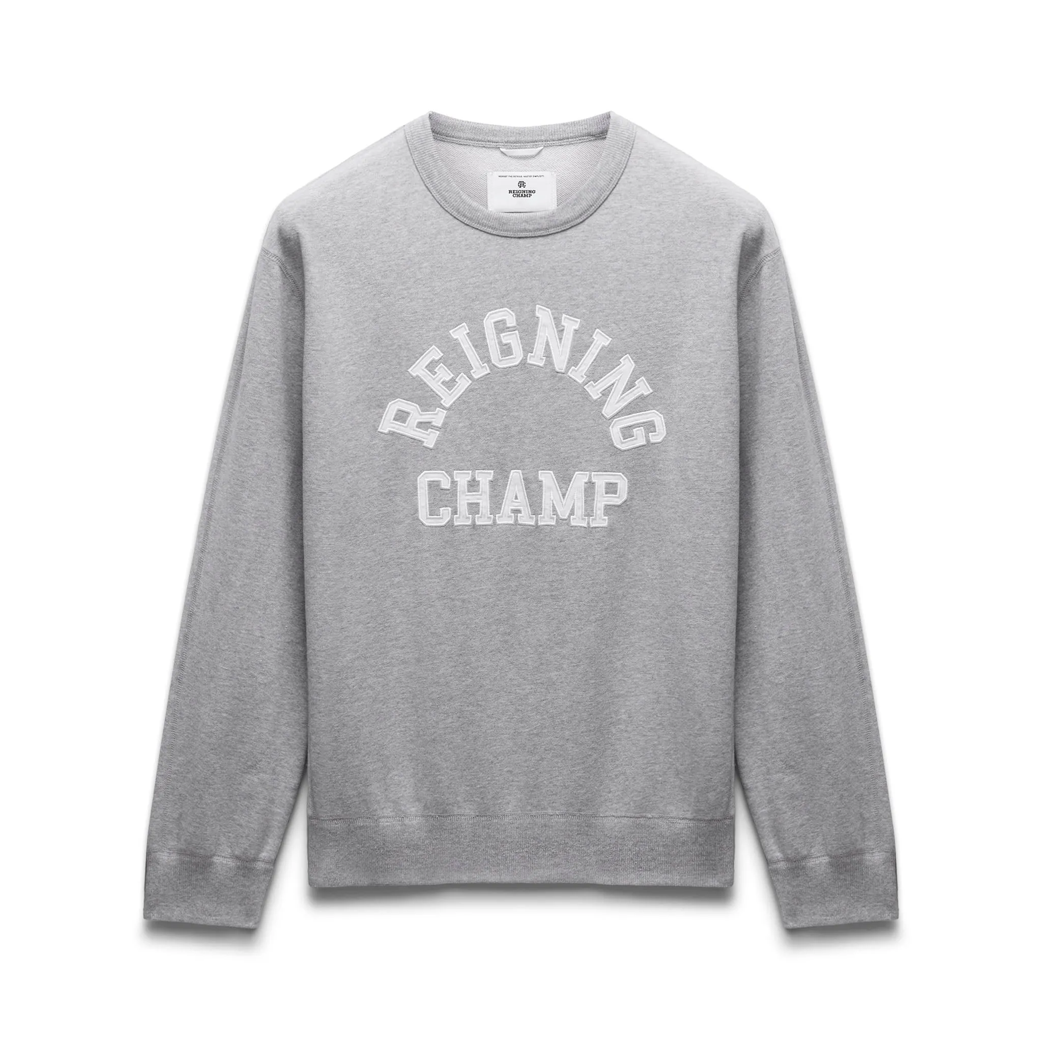 Midweight Terry Arch Logo Crewneck