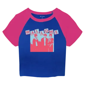 MODEL TILES LADIES CROP RAGLAN