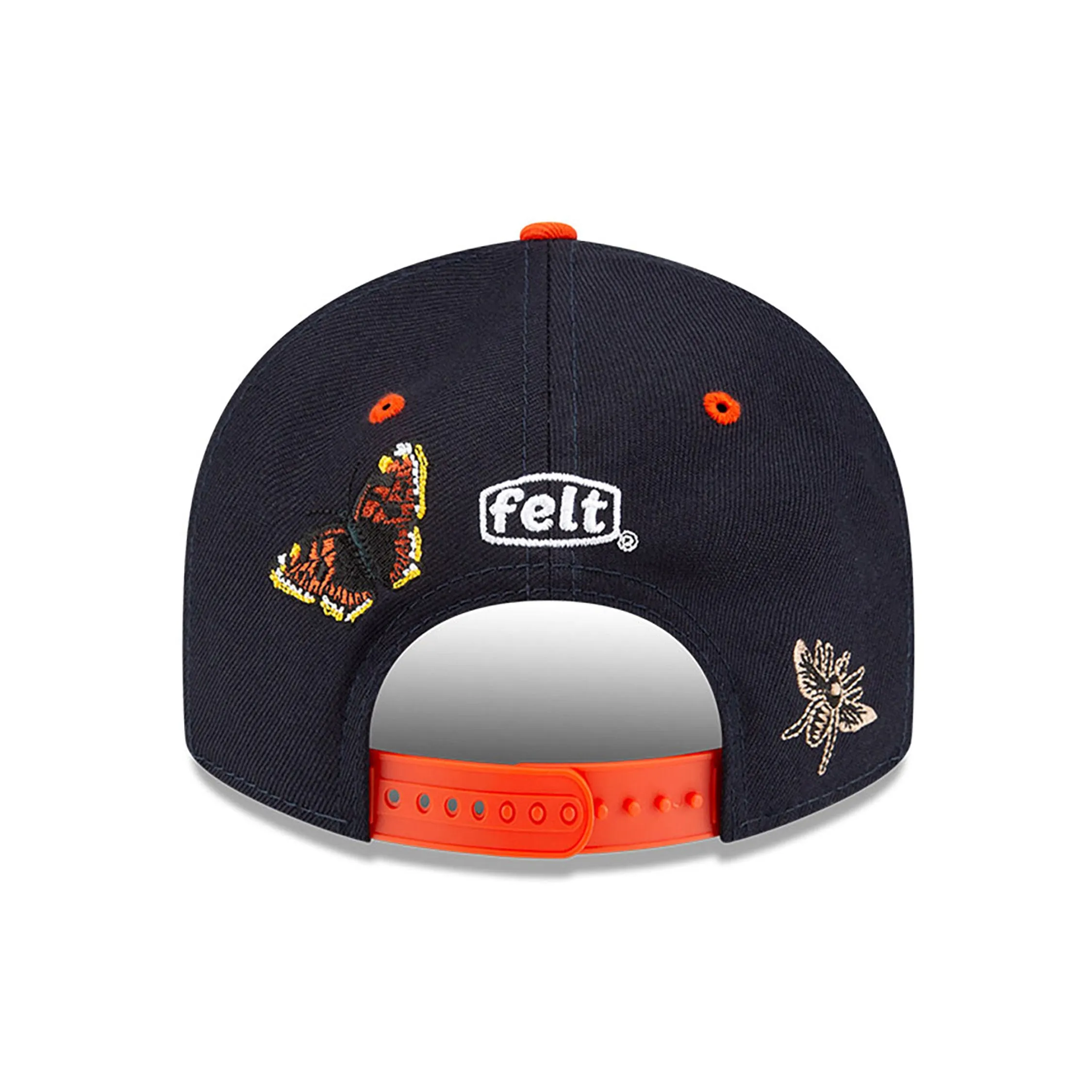 NEW ERA Houston Astros Felt X MLB Navy Low Profile 9FIFTY Snapback Cap