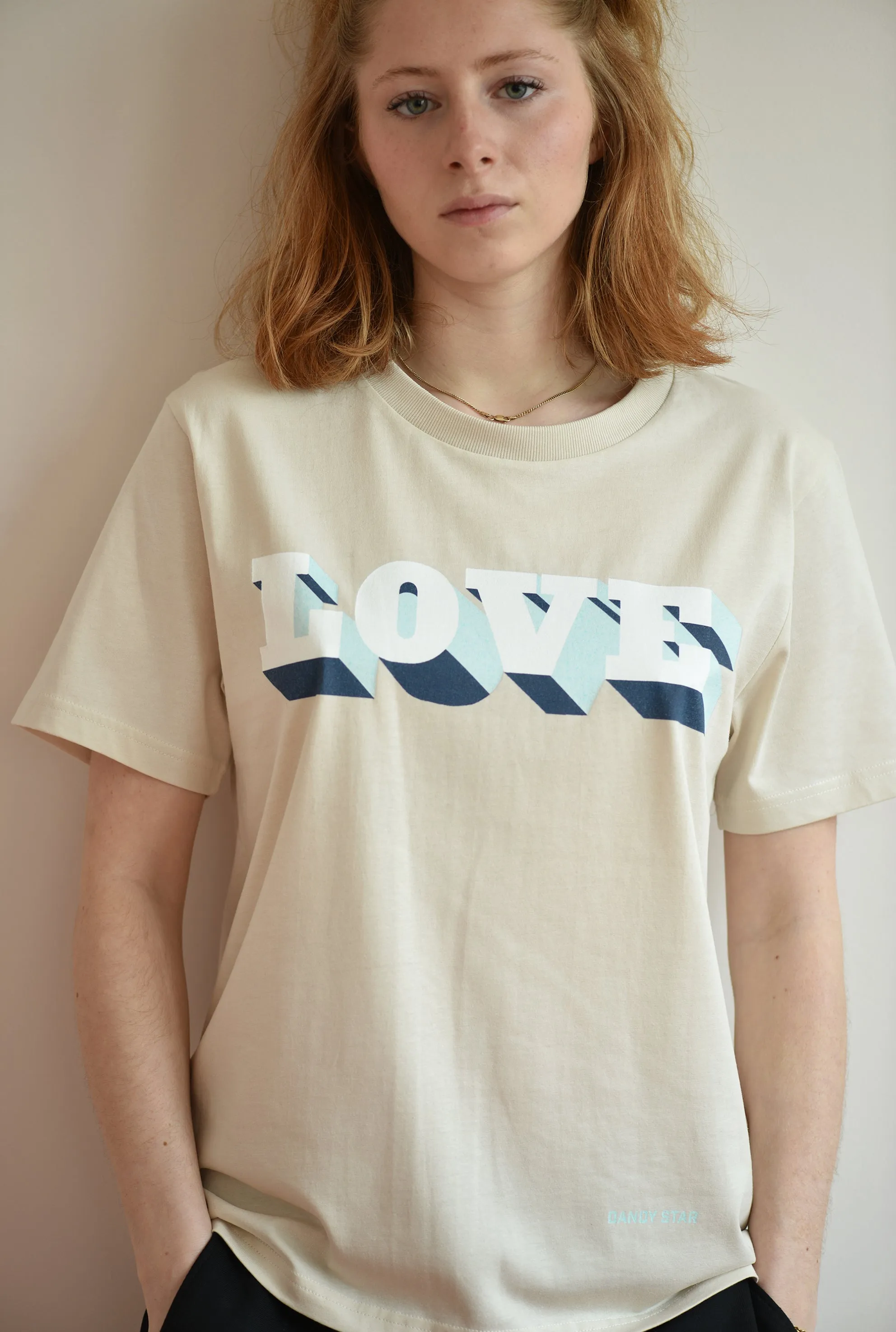 NEW LOVE WARM WHITE T-SHIRT