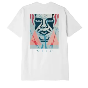 Obey Icon Face Classic men's short sleeve T-Shirt 165263435 white