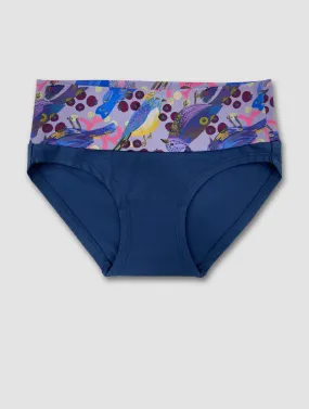 Organic Cotton Panties - Blueberry Birds