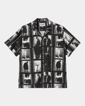 Photo Strip Print Shirt | Black / White