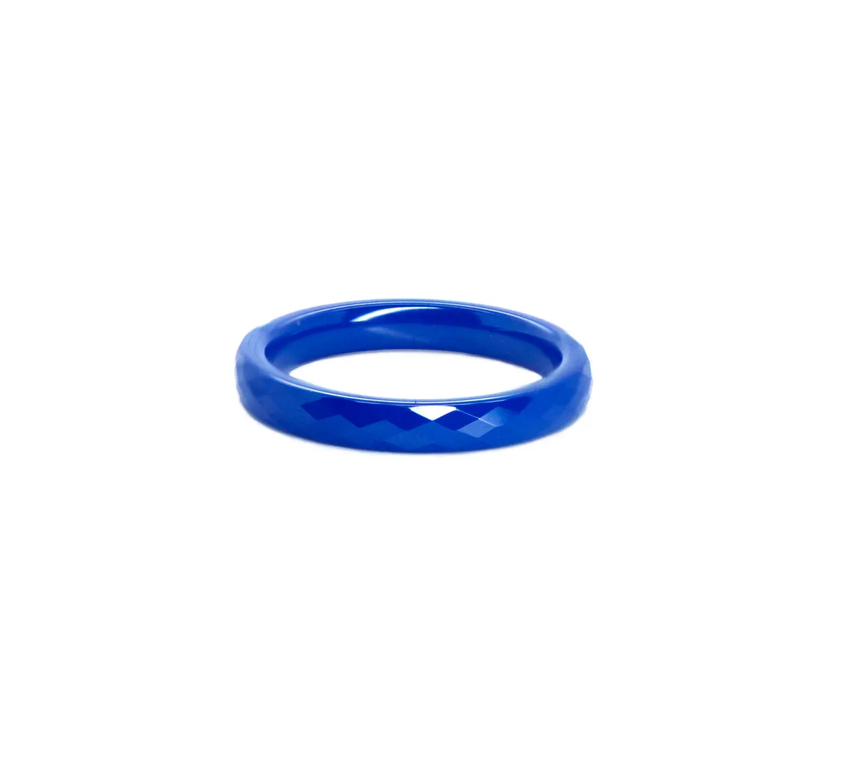 RG300BL B.Tiff Narrow Polygon Stacking Ring