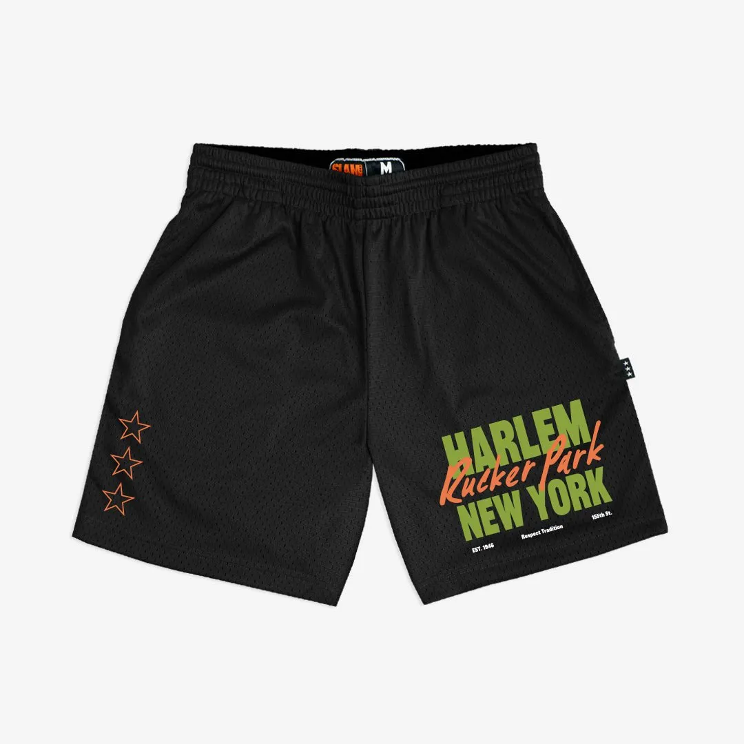 Rucker Park x SLAM 'Respect Tradition' Practice Shorts