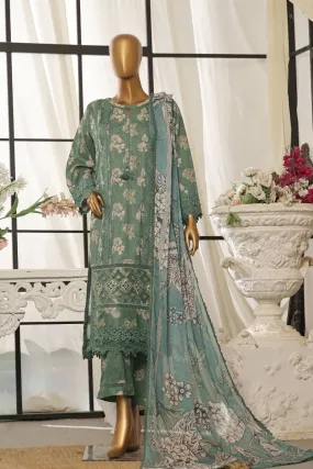 Sada Bahar Lawn Lacework Pakistani Suit SBA112