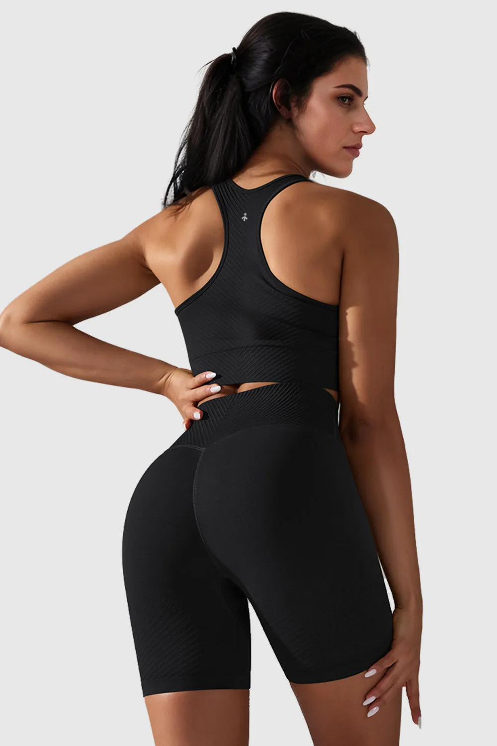 Seamless Sports Bra with Removable Pads