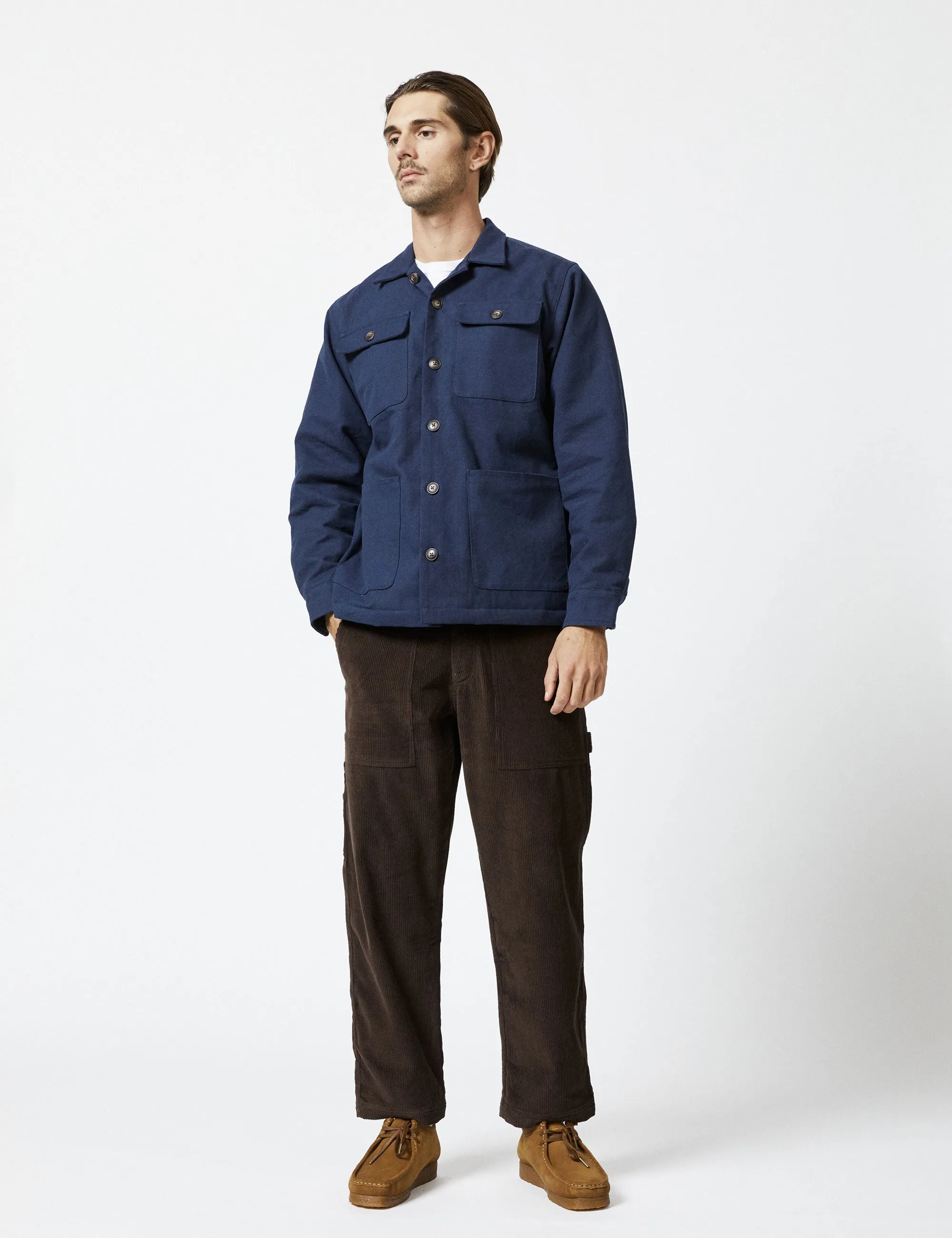 Stockyard Sherpa Jacket - Navy