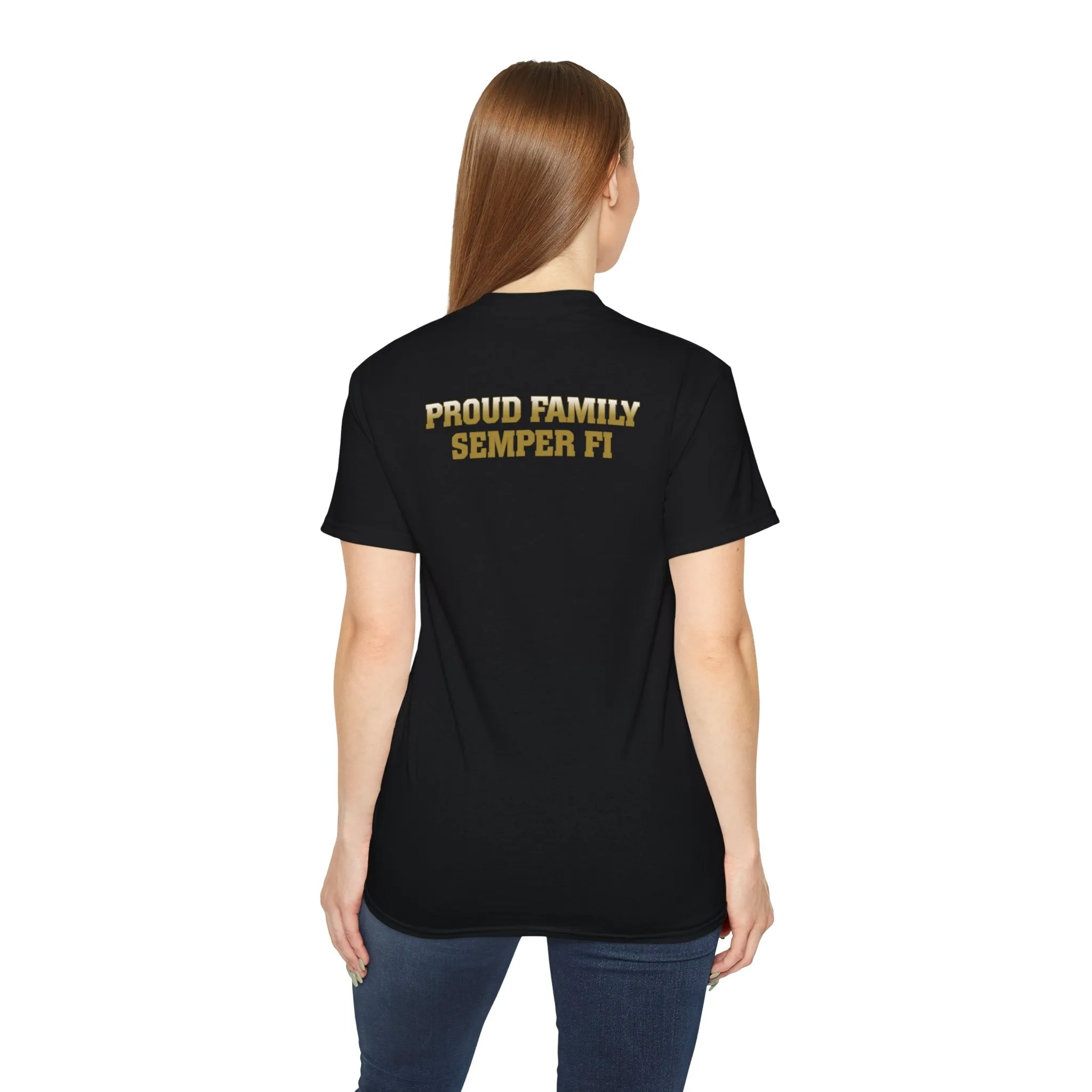 T-Shirt: Mike Co. MCRD Parris Island (EGA   Back Proud Family)