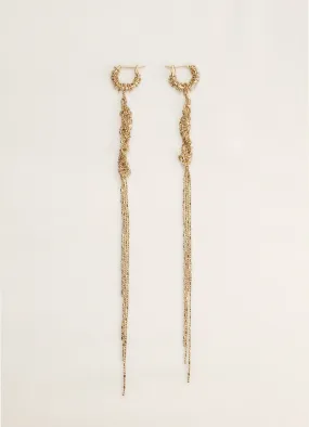 TANGLE LONG EARRINGS