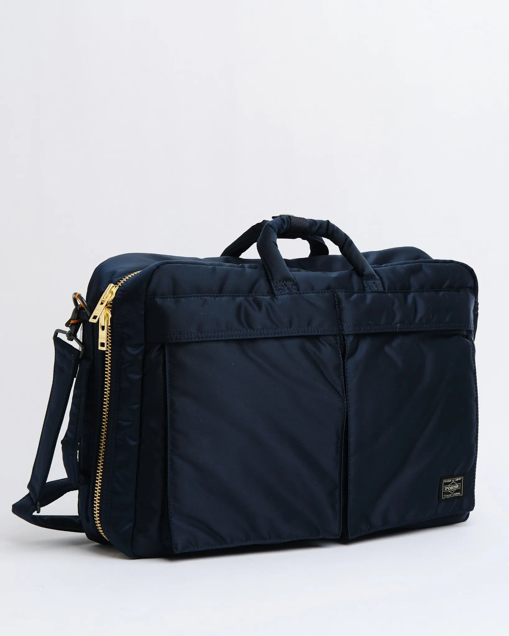 TANKER 3WAY BRIEFCASE IRON BLUE