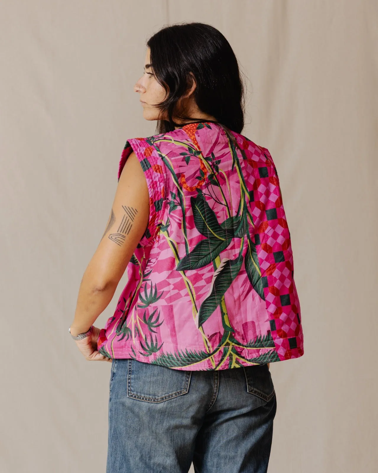 The Secret Garden Quilted Vest