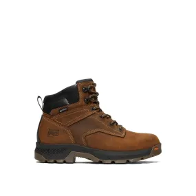 Titan EV 6 Inch Soft-Toe Waterproof Work Boot Brown